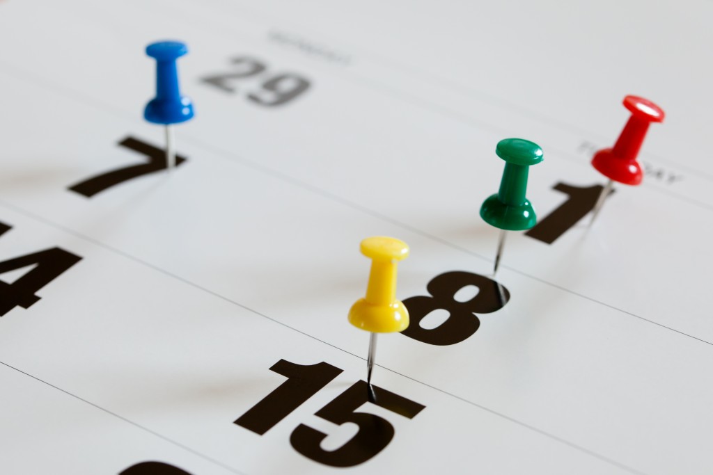 Calendario de días inhábiles a efectos del cómputo de plazos 2022